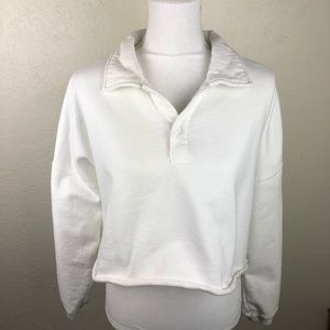 Brandy Melville Cropped Sweatshirt